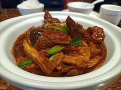 支竹炖牛筋腩煲-老广酒楼(樱花店)