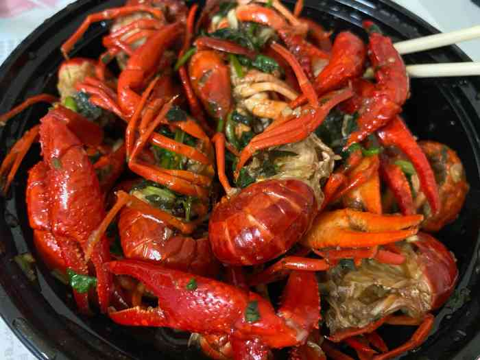 代记香辣小龙虾(兆阳店)-"朋友为我点的外卖,送到我家,不用自己选来.