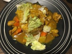 咖喱鸡肉饭-疯克大象美式烤肉餐厅