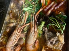 炭火内蒙羊肉火锅-聚汇三少·龙虾·中餐厅(莫邪路新天地店)