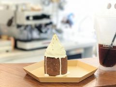 茉莉花冰淇淋-茶是一枝花泡茶店
