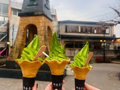 抹茶冰淇淋-鎌倉茶々(本店)