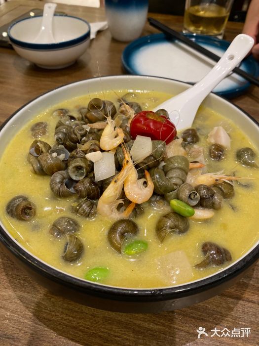 锡和无锡菜(景丽苑店)鲜虾汤螺狮图片