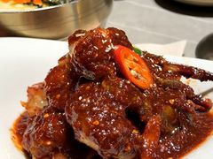 -草家酱蟹炭火烤肉店(珲春南路一店)
