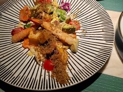 牛油果藜麦有机沙拉-蜜桃花开·中西融合菜E&W(南长街店)
