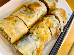 葱饼卷牛肉-台北楚楚园馅饼粥(虹桥南丰城店)
