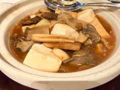 羊肚菌豆腐煲-炳胜品味(海印总店)