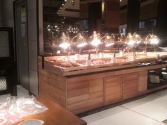 面包甜点陈列柜-比格比萨自助(新辰里学清路店)