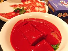 鲜鸭血-周师兄大刀腰片火锅(洪崖洞旗舰店)