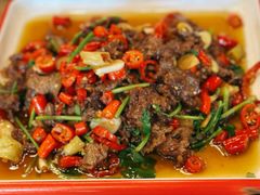 小炒黄牛肉-老字号敖鸡肉