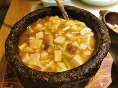 石锅鸡汤豆腐-绿茶餐厅(西单老佛爷店)