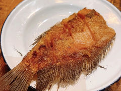 Deep Fried Tilapia-Show Neua Thai Street Food