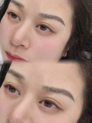 -西施无菌半永久纹绣眉眼影唇轻增发纹发际线