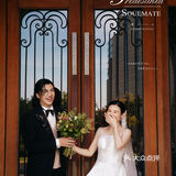 厦门旅拍婚纱照丨在美伦山庄演绎欧式童话故事