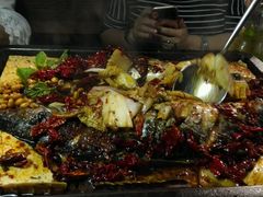 -探鱼·鲜青椒爽麻烤鱼(广州花都来又来店)