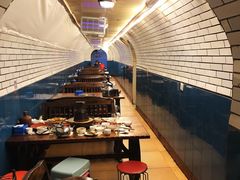 -洞庭洲·防空洞火锅·铜锅涮肉·烧烤(新百广场店)