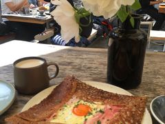 巴黎火腿鸡蛋芝士蘑菇可丽饼-RAC BAR(安福路店)