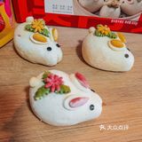 吃着兔年生肖年馍🐰年味更浓了[调皮]