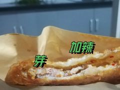 -安工大饼庞家肉饼