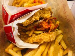 干煸风味小龙虾超级塔可双人餐兑换券-肯德基(六安万达店)