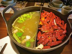 草本鸳鸯锅-盡膳口福跷脚牛肉火锅(晶耀前滩店)
