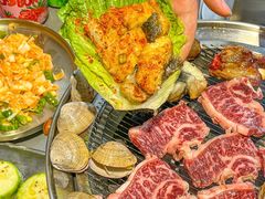 -围炉肉舍•炭烤活鳗•丹东海鲜烤肉(步行街店)