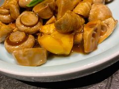 春笋烧口蘑-北平盛世·新京菜·北京烤鸭(劲松·双井店)