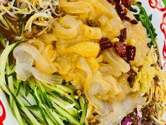 关东大拉皮-闯关东东北农家菜(崂山石老人店)