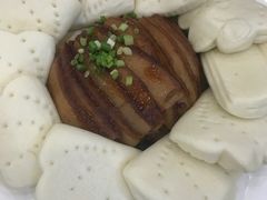 荷叶饼夹肉-大鸭梨烤鸭店(金顶街店)