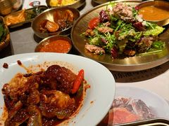 -草家酱蟹炭火烤肉店(珲春南路一店)