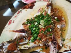 咸泥虾蒸鲚鱼-腰记饭店(龙源路店)
