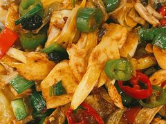 卜豆角炒藕尖-东方红酒楼(知春路店)