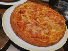 培根鸡肉双拼披萨-萨莉亚意式餐厅(杭州滨江天街店)