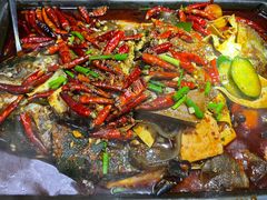 -探鱼·鲜青椒爽麻烤鱼(中天广场店)