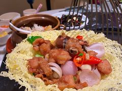柠檬香叶鸡-云海肴云南菜·蒸汽石锅鱼(青岛万象城店)