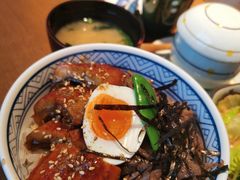 鳗鱼牛肉饭定时-水之惠鲜鱼料理(王府大街店)