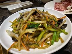 韩式炒杂菜-正苑26年海鲜烤肉•牛尾汤汤饭(东港店)