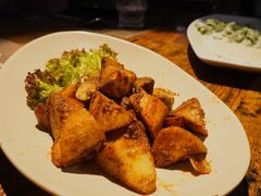 地中海风味炒杏鲍菇-喜洲吧·江畔老船厂·庭院餐厅(喜临院店)