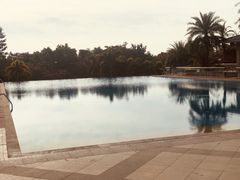 -海悦山庄酒店-花园泳池