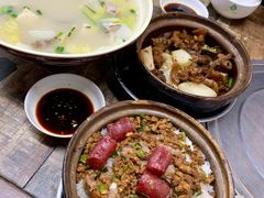 招牌鹅乸煲仔饭-阳江河堤老牌曾记美食