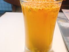 冷百香果玄米茶-新旺茶餐厅·早餐·夜宵(仙霞店)
