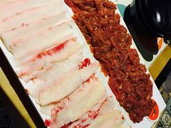 秘制牛肉和胸口油-南城十里潮汕鲜牛火锅·鲜虾生滚粥(融汇老商埠店)
