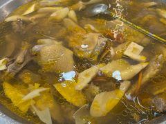 黄金笋炖鸭子汤-富翔美食城