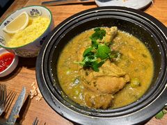 摩洛哥柠檬香菜鸡配小黄米饭-Ginger(兴国路店)