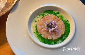 Hokkaido Scallop and Arctic Shrimp with Coconut Cream Bake
