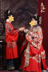 -后宫·古装汉服京剧儿童亲子全家福摄影