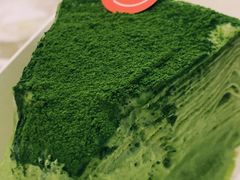 抹茶千层蛋糕-双风车咖啡馆 Twin Windmills(六道口店)