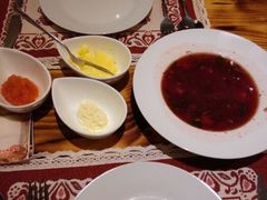 红菜汤-小V家秘制火锅鸡(钟源小区店)