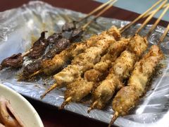 鸡肉串-老红桥炸灌肠牛肚锅烧烤(定福庄店)