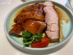 烧鹅烧肉双拼-新旺茶餐厅·早餐·夜宵(仙霞店)